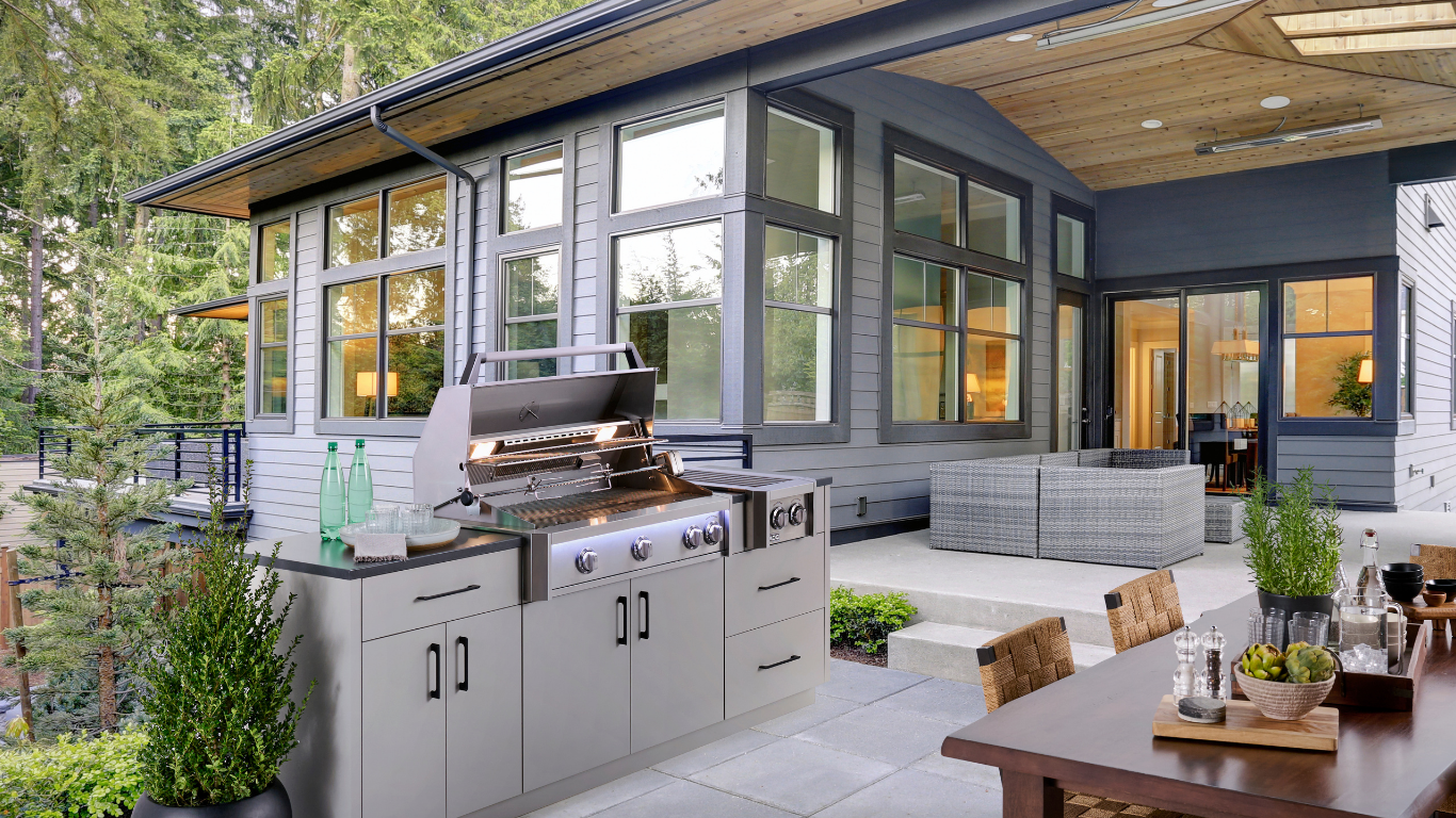 American Outdoor Grill built-in grill