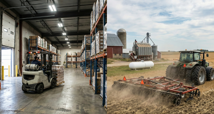 Clark Propane Plus commercial and agricultural bulk propane delivery in Central Kentucky
