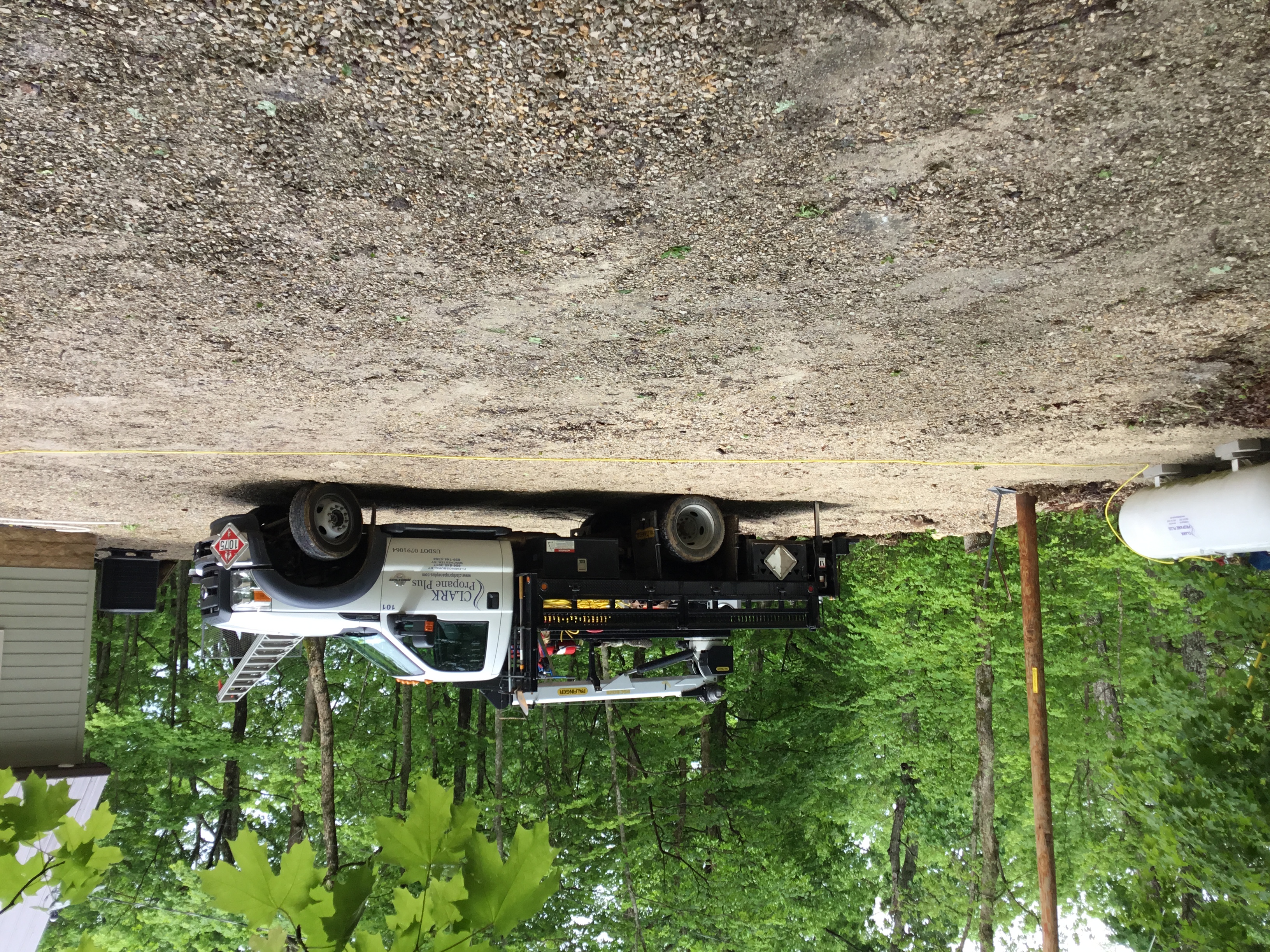 Professional underground gas-line trenching in Winchester