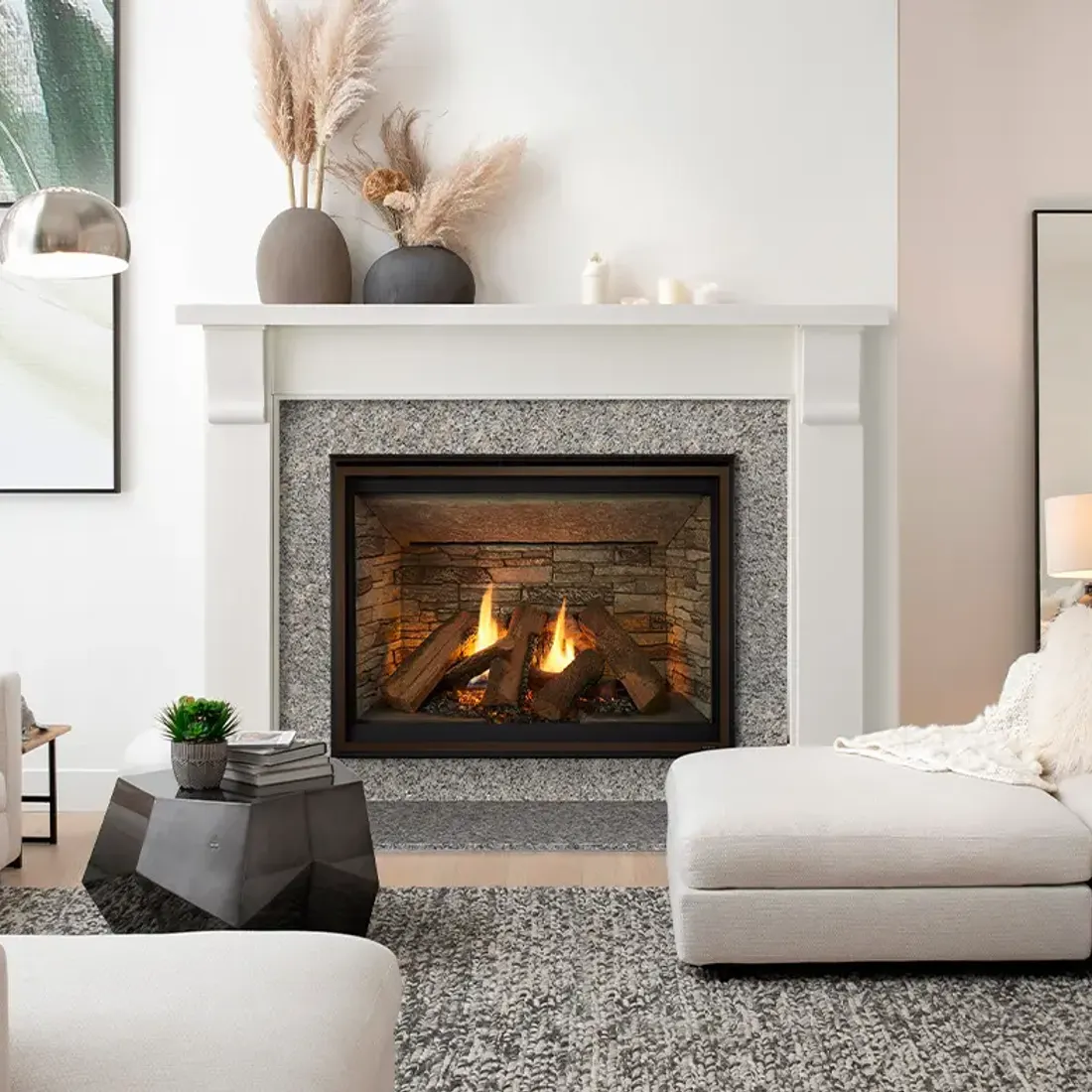 Majestic Meridian direct vent fireplace