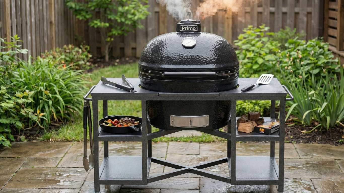 Primo ceramic kamado grill