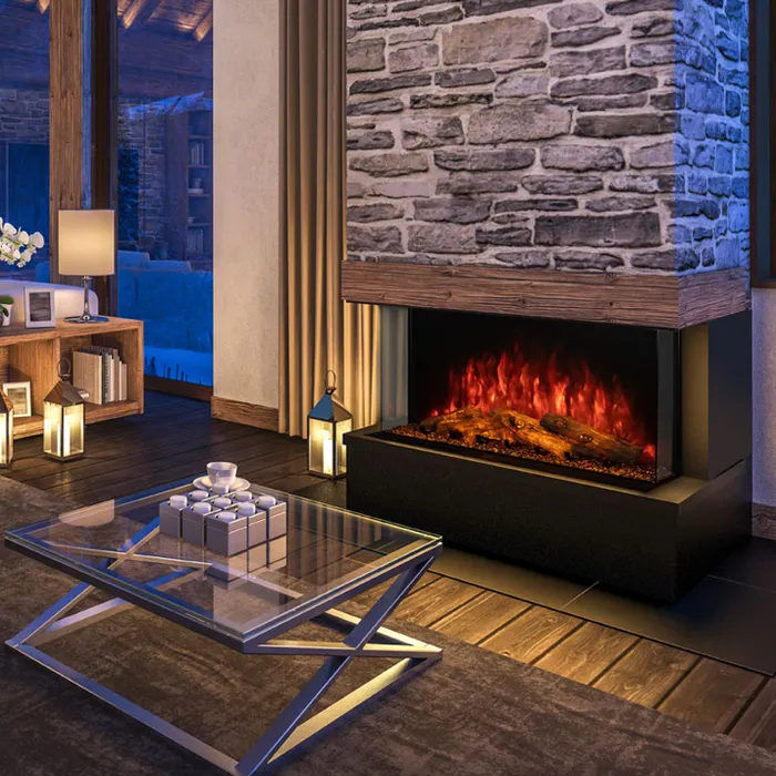 Modern Flames linear electric fireplace